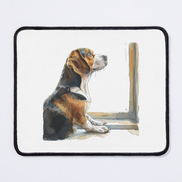Item preview, Beagle Dog | Cute Puppy Aesthetic Art designed and sold by Mandayartstudio.