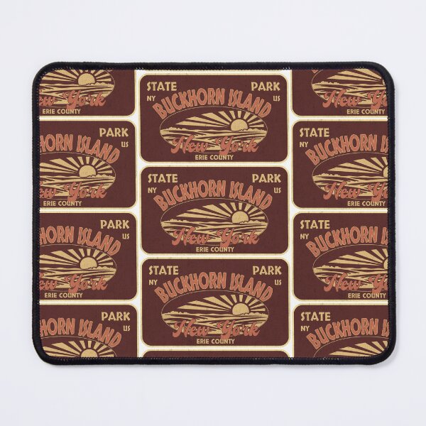 Item preview, Buckhorn Island State Park, Erie County, New York, badge design designed and sold by Wanderful-roads.
