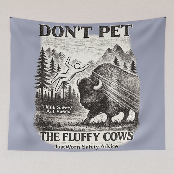Item preview, Don't Pet the Fluffy Cows designed and sold by Uniquely Yours.