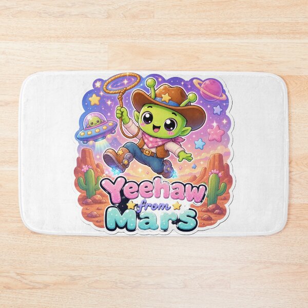 Item preview, Alien Cowboy Yeehaw from Mars designed and sold by Ruamid.