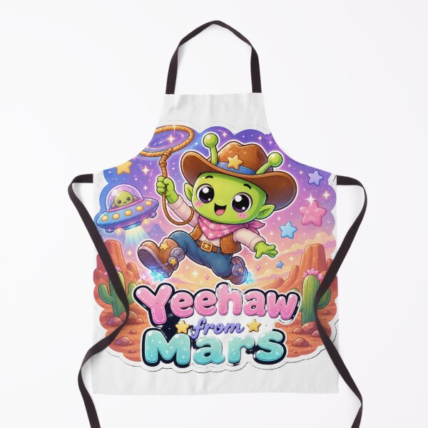 Item preview, Alien Cowboy Yeehaw from Mars designed and sold by Ruamid.