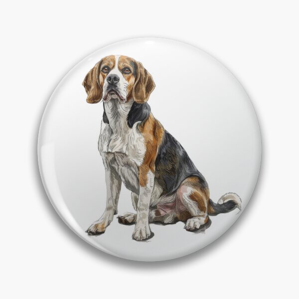 Item preview, Beagle Dog | Cute Puppy Aesthetic Art designed and sold by Mandayartstudio.