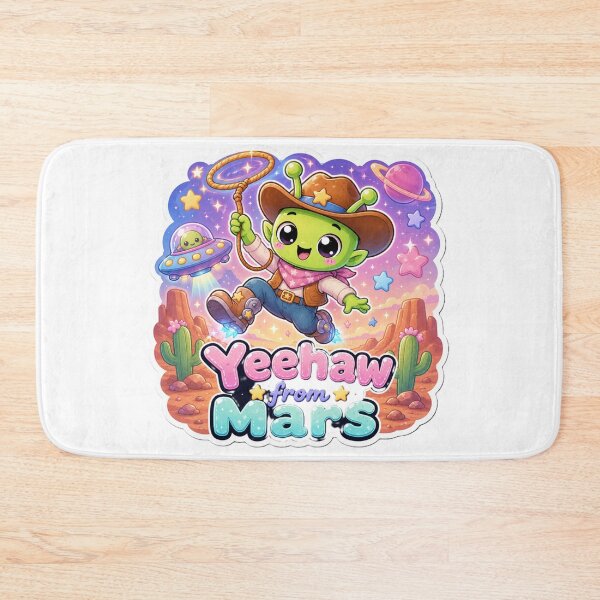 Item preview, Alien Cowboy Yeehaw from Mars designed and sold by Ruamid.
