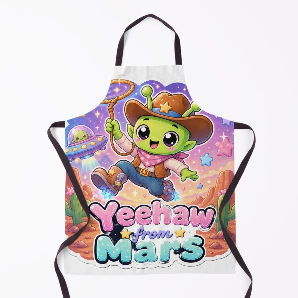Item preview, Alien Cowboy Yeehaw from Mars designed and sold by Ruamid.