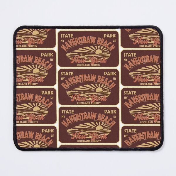 Item preview, Haverstraw Beach State Park, Rockland County, New York, badge design designed and sold by Wanderful-roads.