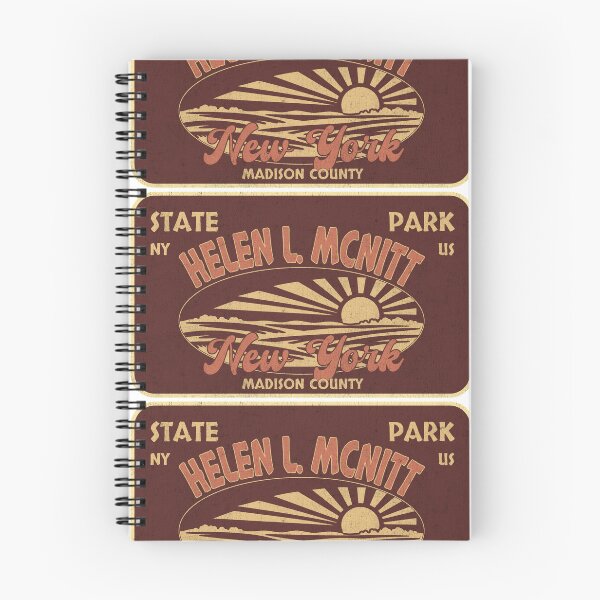 Item preview, Helen L. McNitt State Park, Madison County, New York, badge design designed and sold by Wanderful-roads.