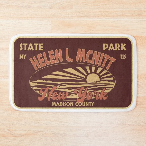 Item preview, Helen L. McNitt State Park, Madison County, New York, badge design designed and sold by Wanderful-roads.