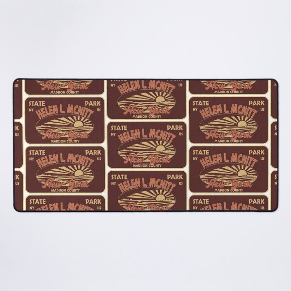 Item preview, Helen L. McNitt State Park, Madison County, New York, badge design designed and sold by Wanderful-roads.