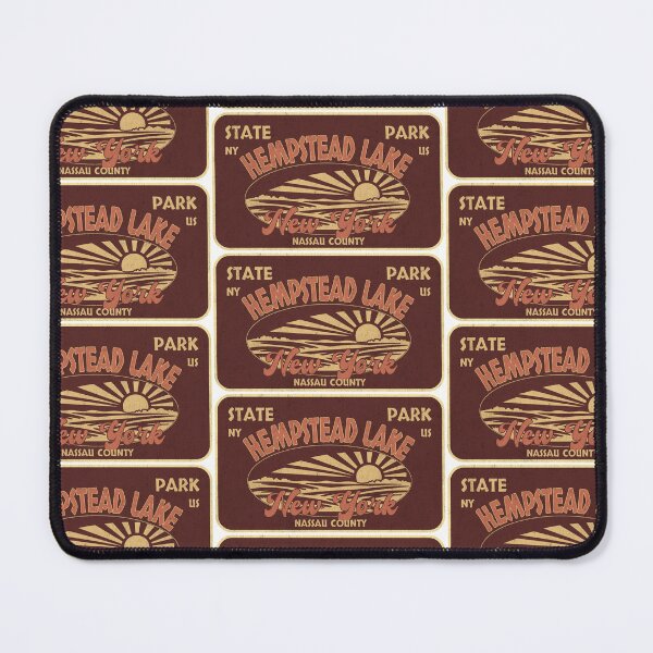 Item preview, Hempstead Lake State Park, Nassau County, New York, badge design designed and sold by Wanderful-roads.