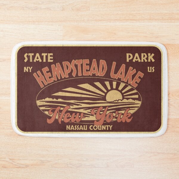 Item preview, Hempstead Lake State Park, Nassau County, New York, badge design designed and sold by Wanderful-roads.