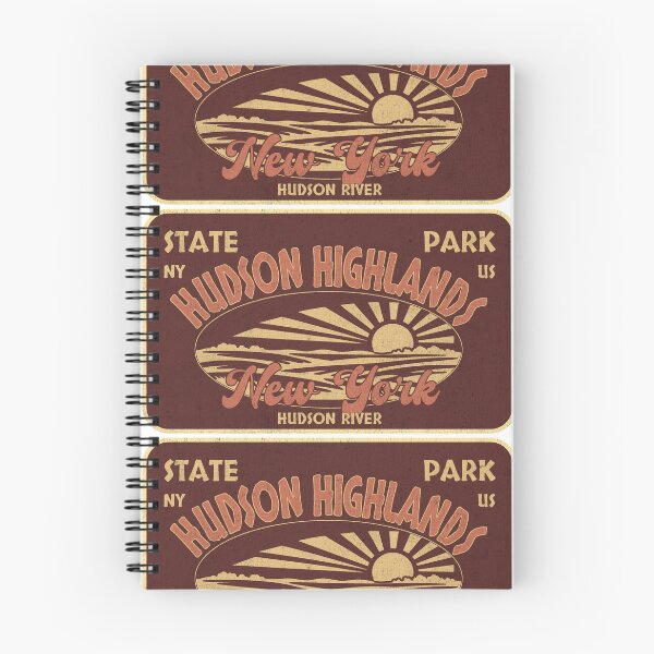 Item preview, Hudson Highlands State Park, Hudson River, New York, badge design designed and sold by Wanderful-roads.