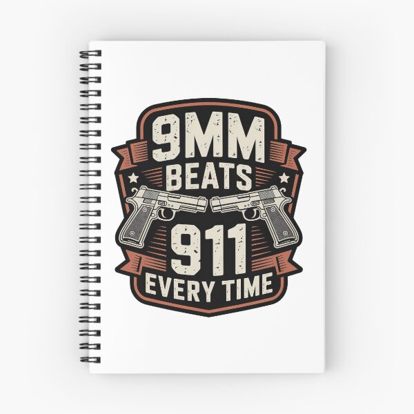 Item preview, 9mm Beats 911 Every Time designed and sold by graphic-genie.
