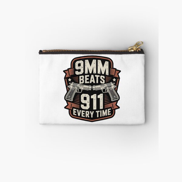 Item preview, 9mm Beats 911 Every Time designed and sold by graphic-genie.