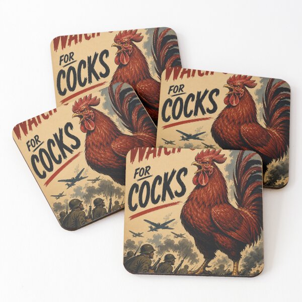 Item preview, Watch Out For Cocks designed and sold by SnafflesShop.