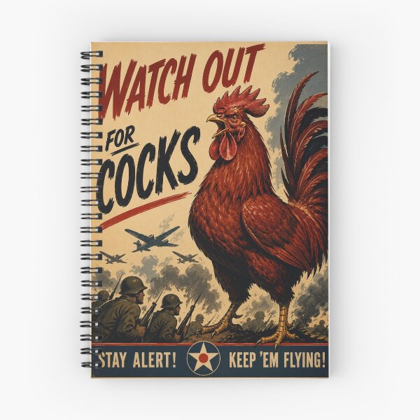 Item preview, Watch Out For Cocks designed and sold by SnafflesShop.