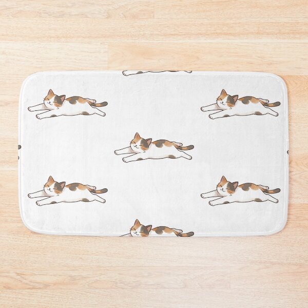 Item preview, cute calico cat stretch designed and sold by temptedd.