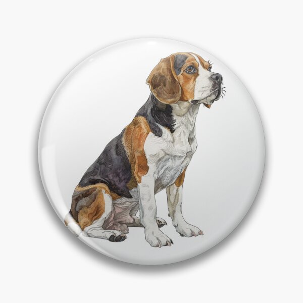 Item preview, Beagle Dog | Cute Puppy Aesthetic Art designed and sold by Mandayartstudio.