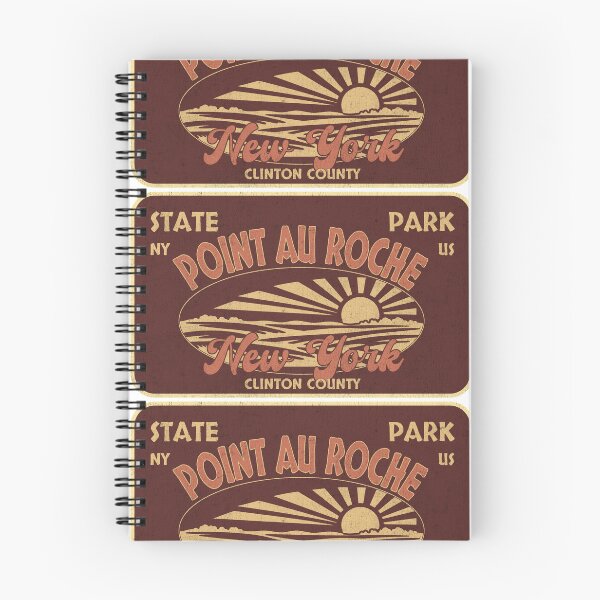 Item preview, Point Au Roche State Park, Clinton County, New York, badge design designed and sold by Wanderful-roads.