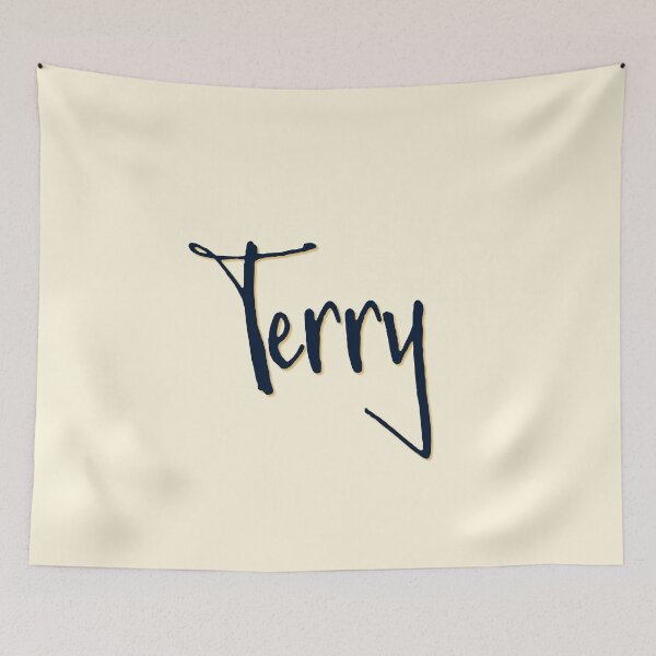 Item preview, TERRY personalized type design designed and sold by CharlottePlaceArt.