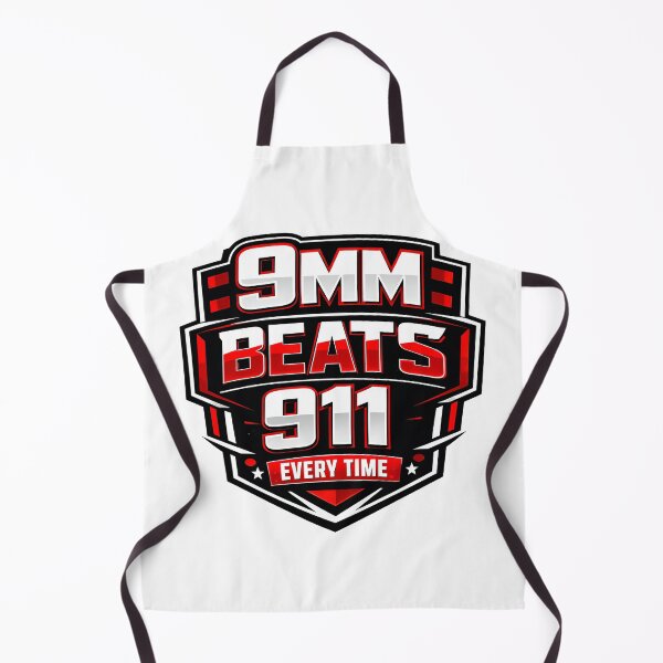 Item preview, 9mm Beats 911 Every Time designed and sold by graphic-genie.