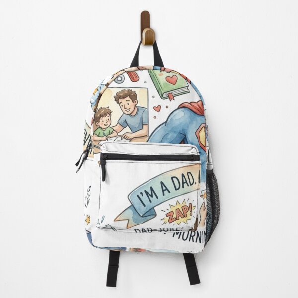 Item preview, Super Dad Superhero Gift Funny Father's Day Fix It Everyday Hero designed and sold by DreamyBrushArt.