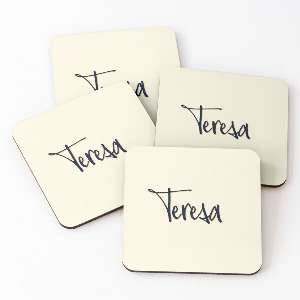 Item preview, TERESA personalized type design designed and sold by CharlottePlaceArt.