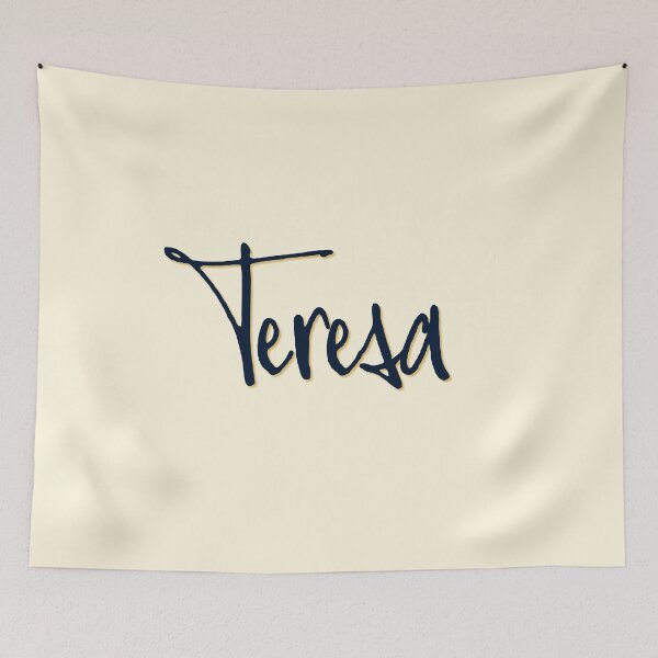 Item preview, TERESA personalized type design designed and sold by CharlottePlaceArt.