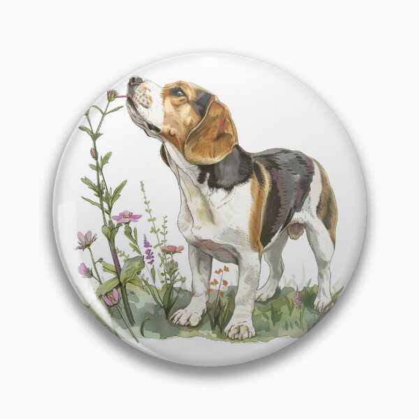 Item preview, Beagle Dog | Cute Puppy Aesthetic Art designed and sold by Mandayartstudio.