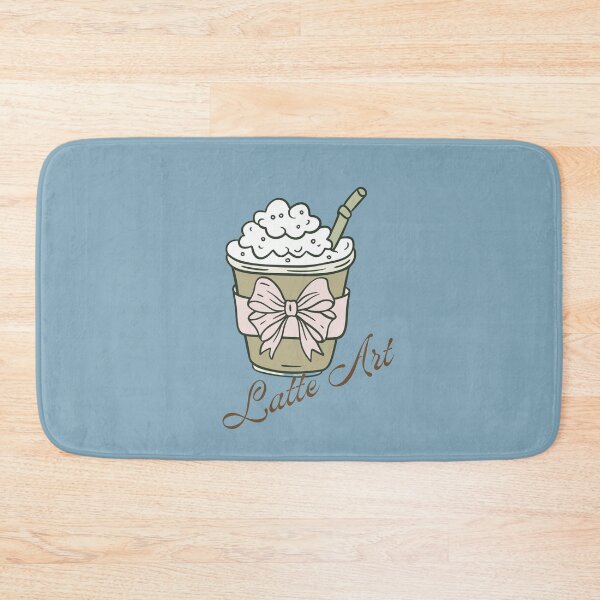 Item preview, Cute Iced Latte Art with Coquette Bow designed and sold by SeJaa.