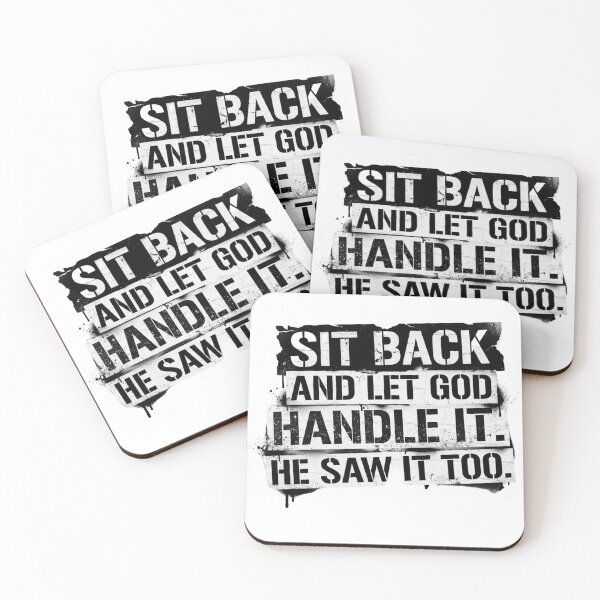 Item preview, Sit Back and Let God Handle It: Faith & Streetwear Graphic Tee designed and sold by ALAPAAP.