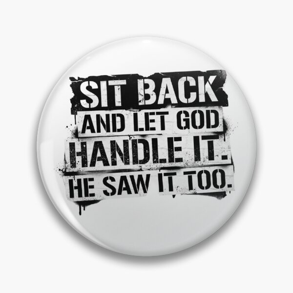 Item preview, Sit Back and Let God Handle It: Faith & Streetwear Graphic Tee designed and sold by ALAPAAP.