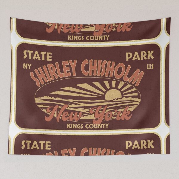 Item preview, Shirley Chisholm State Park, Kings County, New York, badge design designed and sold by Wanderful-roads.