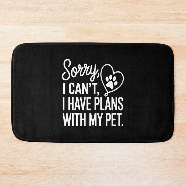 Item preview, Pet Plans Sorry I Cant Text Paw Heart designed and sold by SoyLamderma.