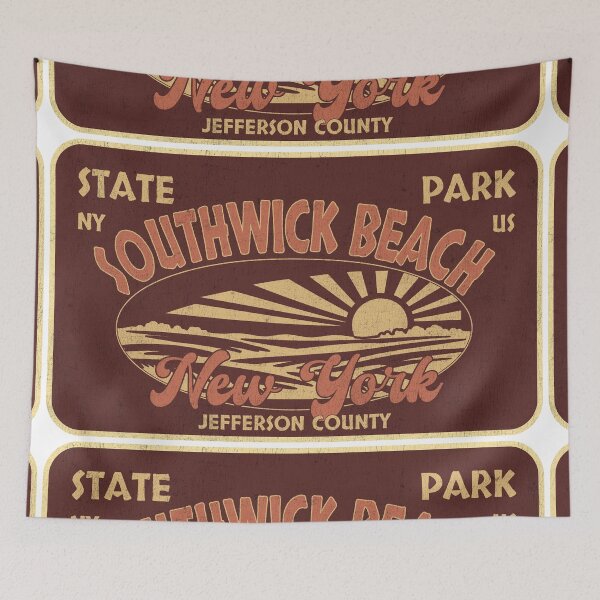 Item preview, Southwick Beach State Park, Jefferson County, New York, badge design designed and sold by Wanderful-roads.