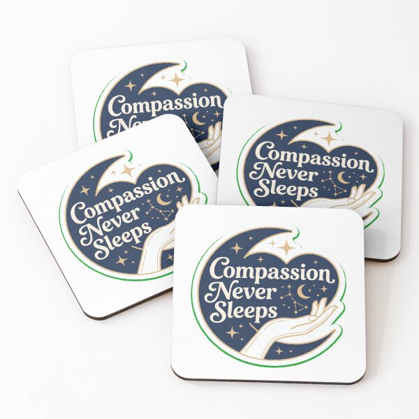 Item preview, Compassion Never Sleeps  Healthcare Hero Doctor Nurse Medical  designed and sold by MR4me.
