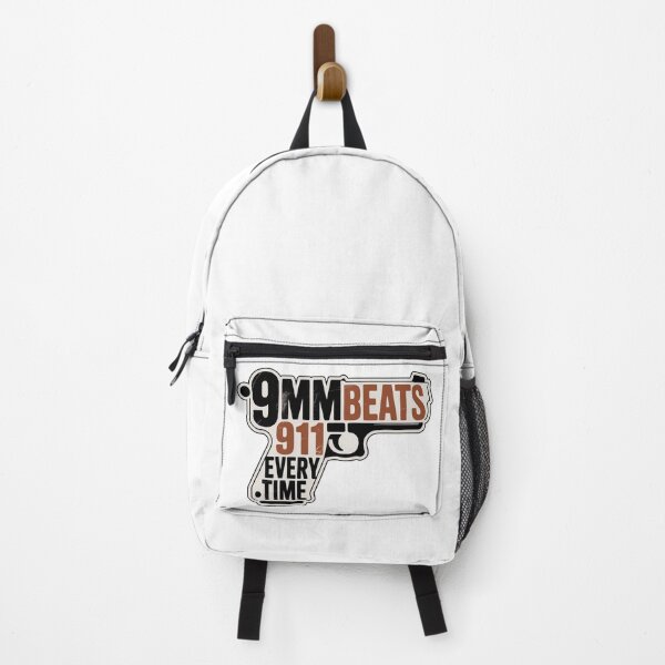 Item preview, 9mm Beats 911 Every Time designed and sold by graphic-genie.