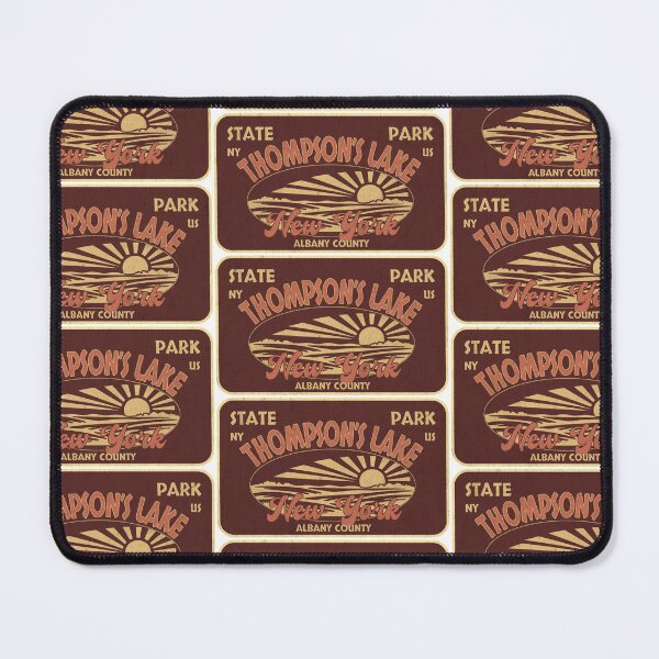 Item preview, Thompson's Lake State Park, Albany County, New York, badge design designed and sold by Wanderful-roads.