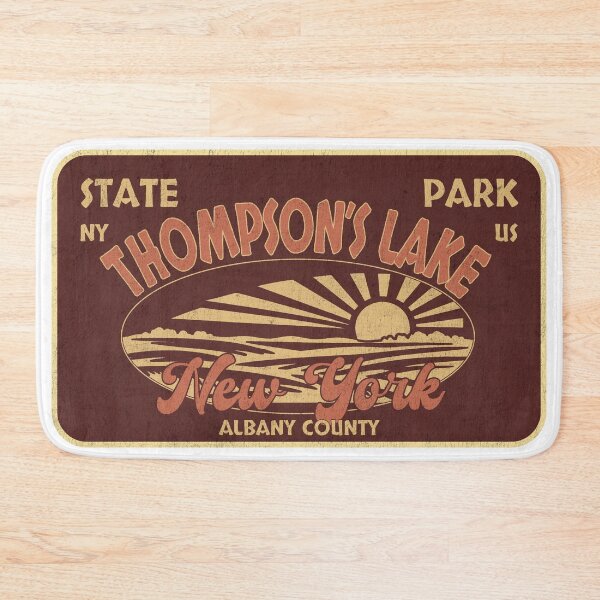 Item preview, Thompson's Lake State Park, Albany County, New York, badge design designed and sold by Wanderful-roads.