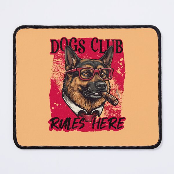 Item preview, German Shepherd Boss Design – Funny German Shepherd with Cigar Mafia Style Gift designed and sold by PixelsPaws.
