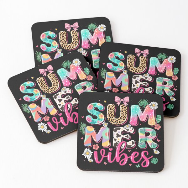 Item preview, Summer Vibes Preppy Mixed Pattern Retro Typography designed and sold by PACS0011.