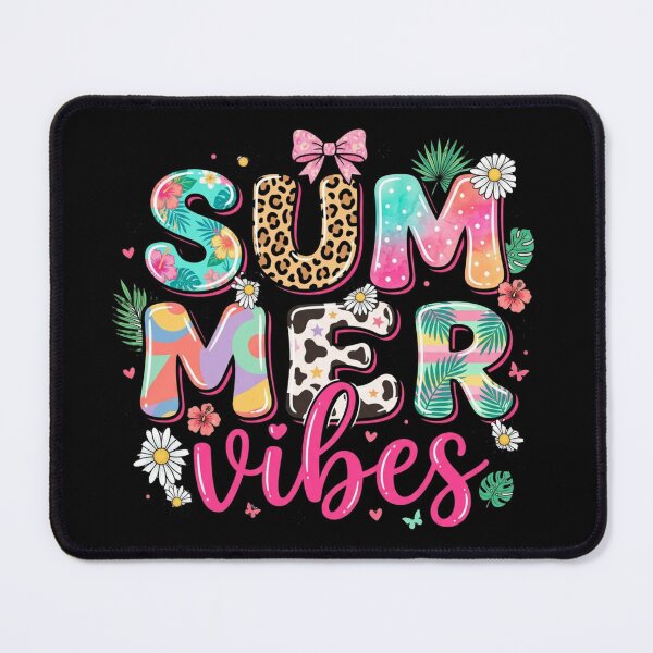 Item preview, Summer Vibes Preppy Mixed Pattern Retro Typography designed and sold by PACS0011.