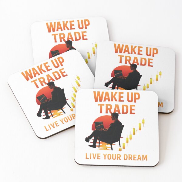 Item preview, Wake Up Trade Live Your Dream T-Shirt | Trader Motivational Tee | Financial Freedom Shirt designed and sold by Reverielook.