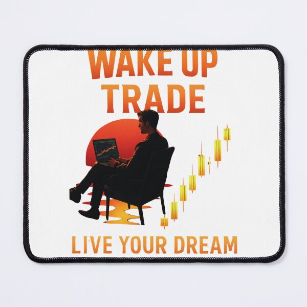 Item preview, Wake Up Trade Live Your Dream T-Shirt | Trader Motivational Tee | Financial Freedom Shirt designed and sold by Reverielook.