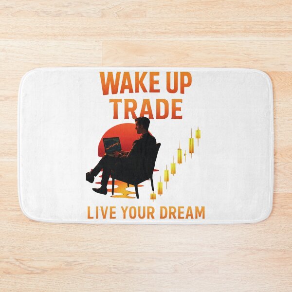 Item preview, Wake Up Trade Live Your Dream T-Shirt | Trader Motivational Tee | Financial Freedom Shirt designed and sold by Reverielook.