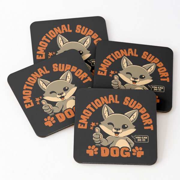Item preview, Emotional Support Dog designed and sold by World Domination For Cats ®.