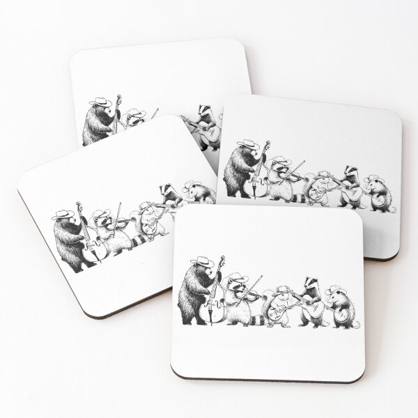 Item preview, Woodland Animal Band Folk Art designed and sold by DamianRoy88.