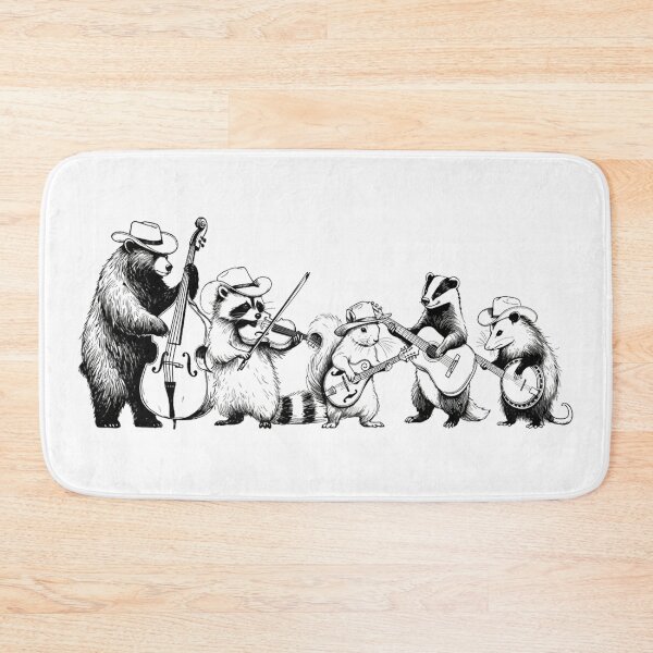 Item preview, Woodland Animal Band Folk Art designed and sold by DamianRoy88.