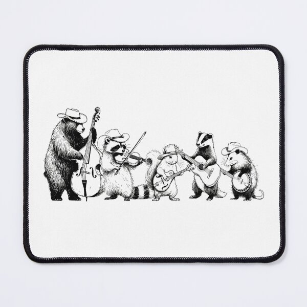 Item preview, Woodland Animal Band Folk Art designed and sold by DamianRoy88.