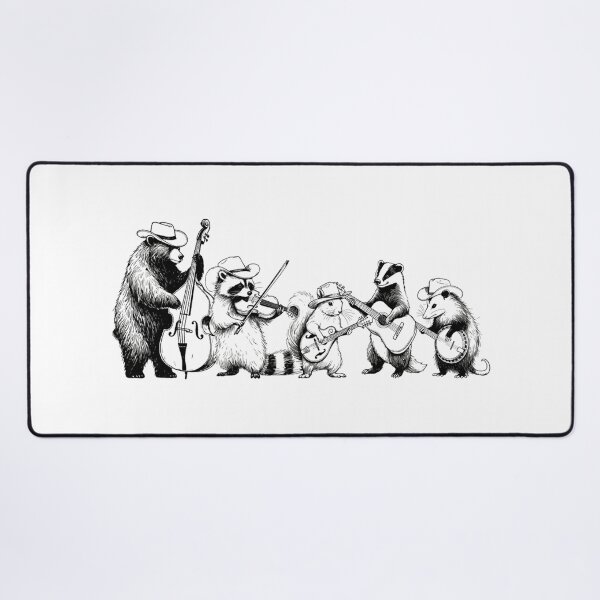 Item preview, Woodland Animal Band Folk Art designed and sold by DamianRoy88.