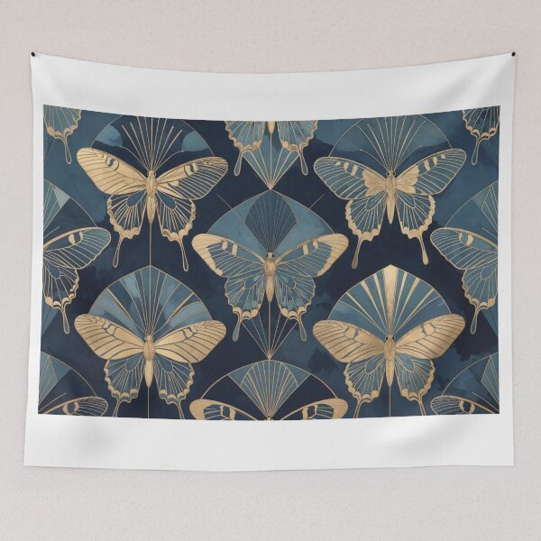 Item preview, Art Deco Butterflies designed and sold by CharmingFlowers.